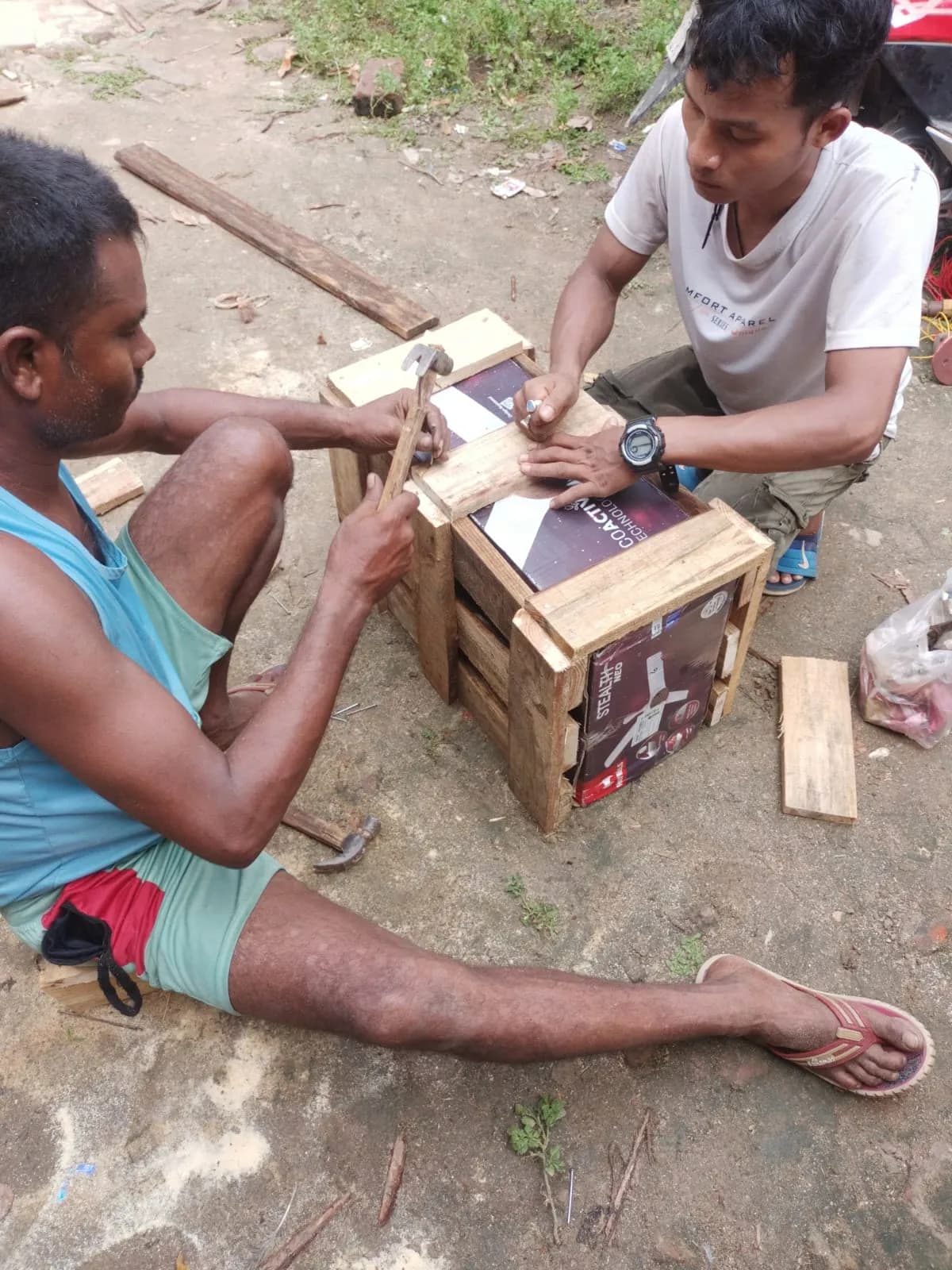 wooden shifting